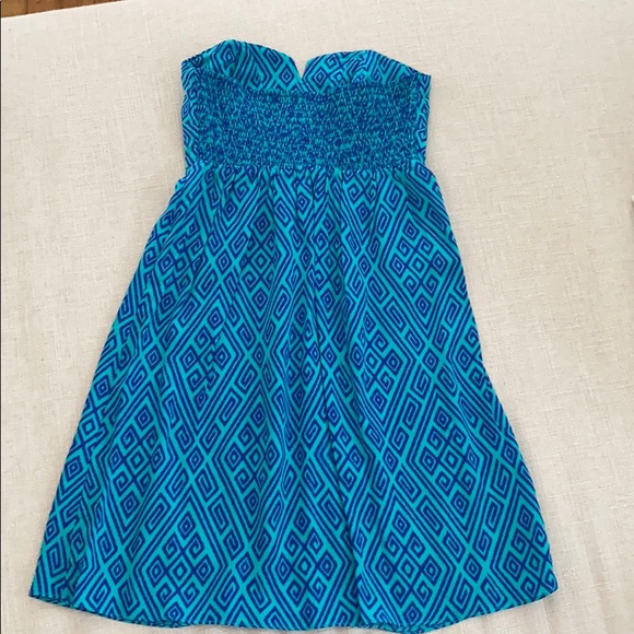 Alice and Trixie Silk Strapless Dress - Picture 5 of 9